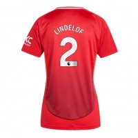 Manchester United Victor Lindelof #2 Replica Home Shirt Ladies 2024-25 Short Sleeve